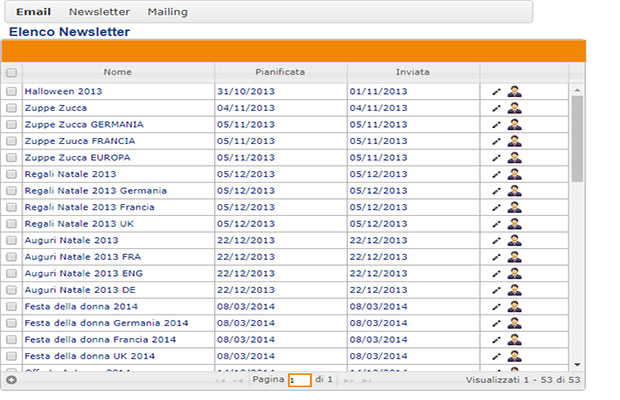 applicazione di mailing 1
